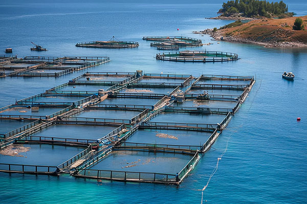 Pesce d'allevamento: potenziale e preoccupazioni