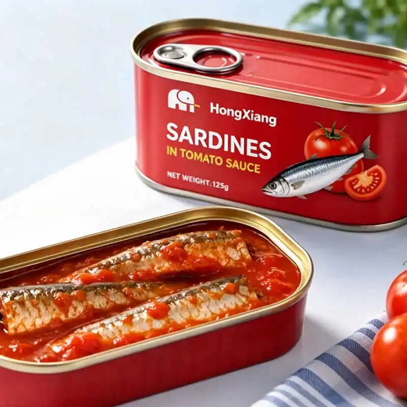 Sardine in scatola in salsa di pomodoro