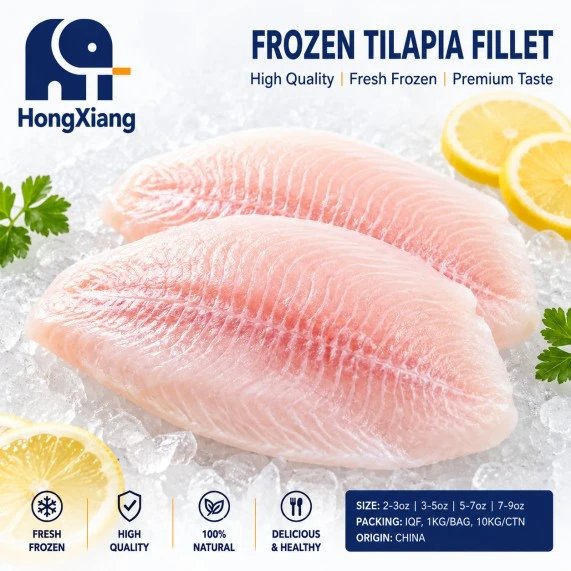 Filetto di tilapia congelato premium